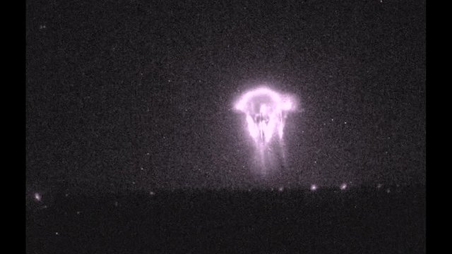 High speed video of a rare sprite