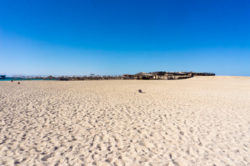 Fototapeta na wymiar the Paradise Island near Hurghada
