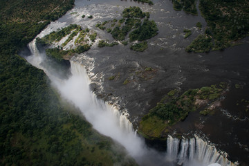 Victoria Falls from the Air, Zambia/Zimbabwe