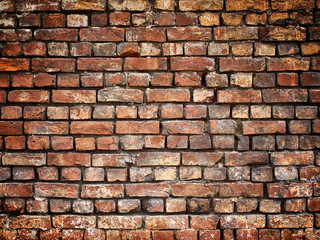 Obraz premium Old brick wall, stone texture for background design