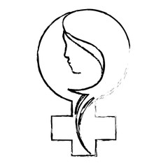 feminism related icons image vector illustration design 