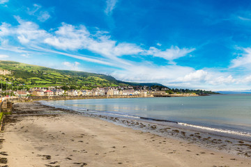Carnlouhg town, Northern Ireland