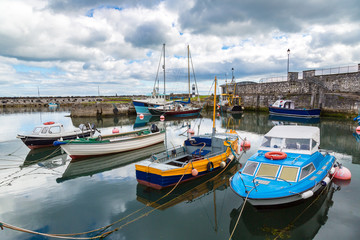 Fototapeta premium Carnlouhg town, Northern Ireland