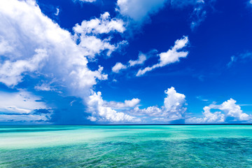 Sea, landscape. Okinawa, Japan, Asia.