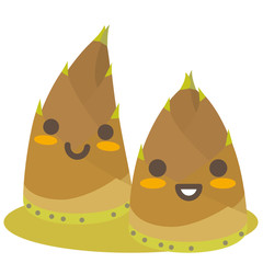 Fototapeta premium タケノコの兄弟