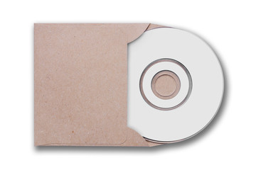 Craft envelope with cd disk