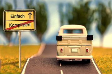 Schild 134 - Einfach