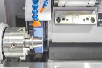 Finishing metal working on high precision grinding machine