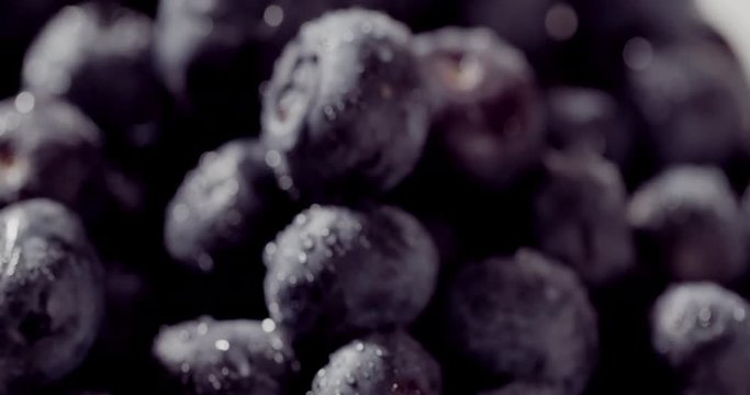 Blaubeeren Close-up