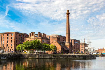 Albert Dock in Liverpool