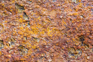 Metallic texture with rust for backgrounds
