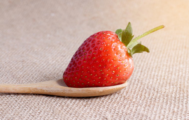 red strawberry