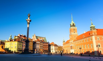 Fototapeta na wymiar Old Town in Warsaw, Poland