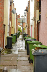 Recycle Bin containers to separate materials