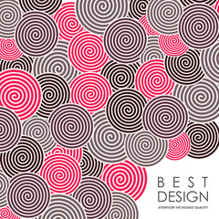 Spiral abstract background