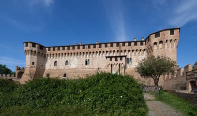 Fototapeta na wymiar Castello di Gradara Marche
