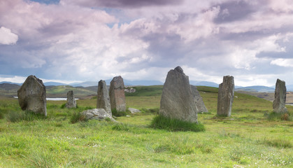 Stone cirle on Outer Hebrides