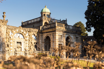 Naklejka premium Nymphaeum in Villa Litta's garden, Lainate near Milan