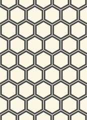 Seamless Hexagon Pattern