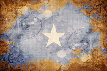 Grunge vintage Somalia flag