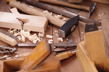 Werkstatt zur Holzbearbeitung