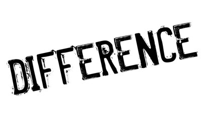 Difference rubber stamp. Grunge design with dust scratches. Effects can be easily removed for a clean, crisp look. Color is easily changed.