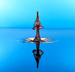 Fototapeta premium water drop collision
