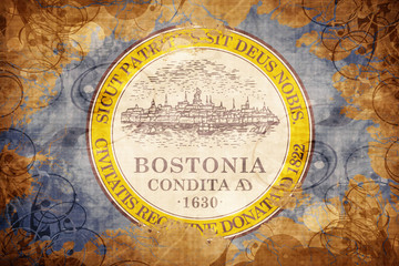 Vintage Boston flag