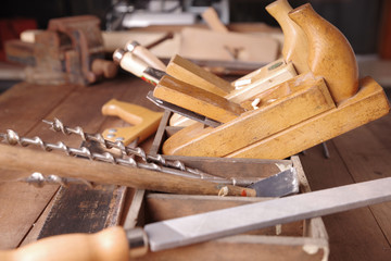 Werkstatt zur Holzbearbeitung