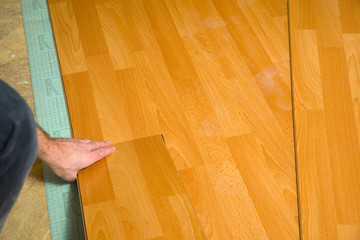 Laminat verlegen