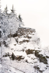 Hindenburgkanzel Bayern im Winter