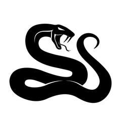 Obraz premium Znak węża.