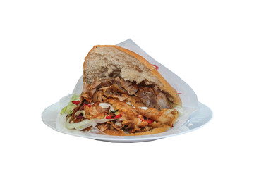 Döner auf einem Teller