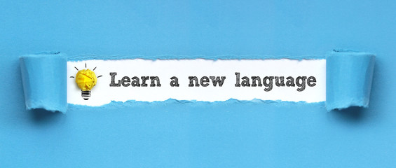 learn a new language