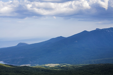 Mountains of the Crimean peninsula
