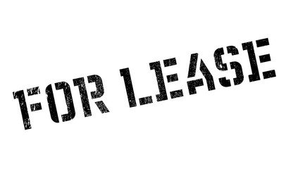 For Lease rubber stamp. Grunge design with dust scratches. Effects can be easily removed for a clean, crisp look. Color is easily changed.