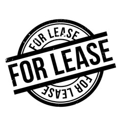 Fototapeta premium For Lease rubber stamp. Grunge design with dust scratches. Effects can be easily removed for a clean, crisp look. Color is easily changed.
