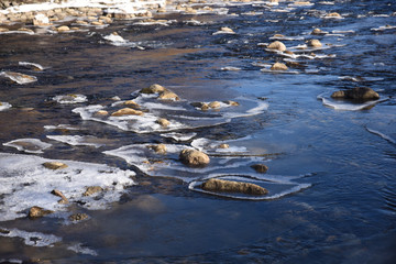fiume torrente ghiaccio acqua ghiacciata fontana ghiacciaio 