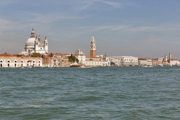 Obraz premium Venice cityscape, view fron lagoon. Italy.