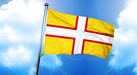 Dorset flag, 3D rendering