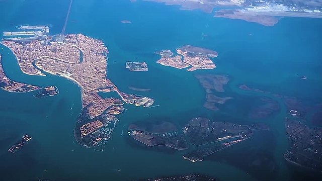 East Venice from the sky