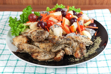 Grilled chicken salad