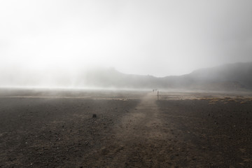 Ngauruhoe volcano (2291mt), Tongariro national park, North islan