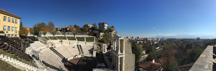 Panorama from the Roman theatre