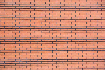Red brick wall a background.