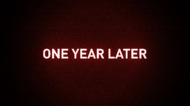 Digital Movie Credit Roll - One Year Later