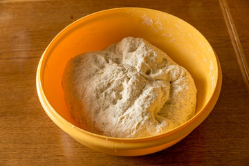 Ready pizzas dough