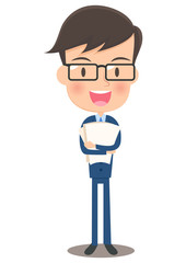 男性会社員　資料