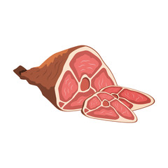 meat flat icon