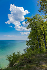 An der Küste der Ostsee auf der Insel Rügen